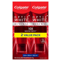Colgate Optic White Renewal Teeth Whitening Toothpaste; 3 oz; 2 Pack EasyOptionXY LLC