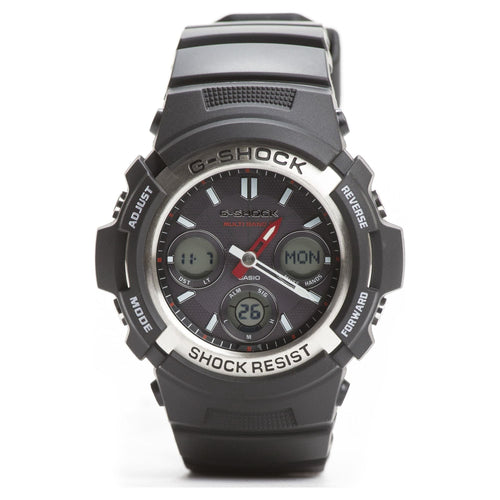 Casio Men's G-Shock Solar-Atomic Analog-Digital Watch, Black EasyOptionXY LLC