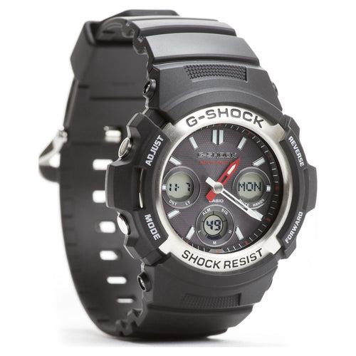 Casio Men's G-Shock Solar-Atomic Analog-Digital Watch, Black EasyOptionXY LLC