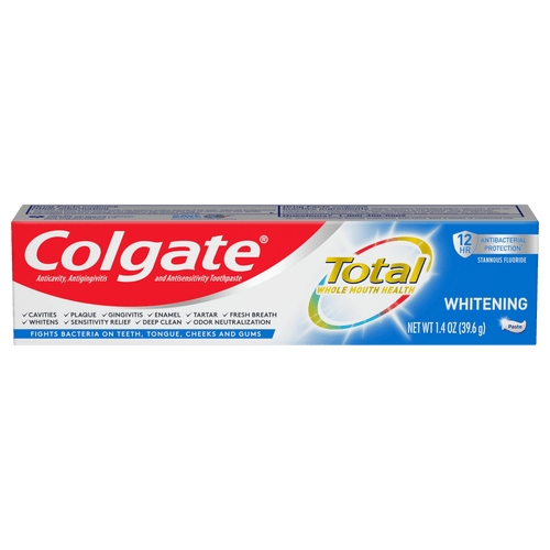 Colgate Total Whitening Toothpaste; Mint; Travel Size; 1.4 oz EasyOptionXY LLC