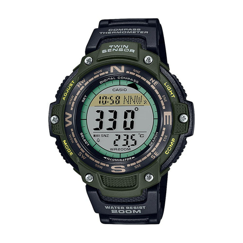 Casio Men's Twin Sensor Digital Compass Watch SGW100-3AV EasyOptionXY LLC