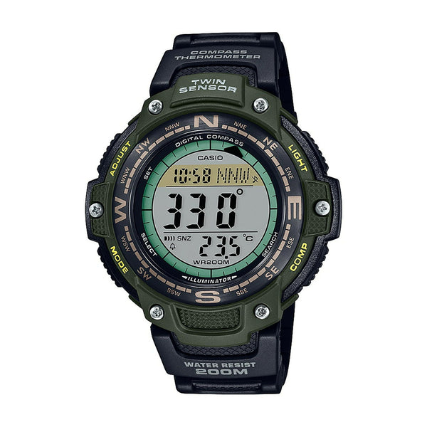 Casio Men's Twin Sensor Digital Compass Watch SGW100-3AV EasyOptionXY LLC