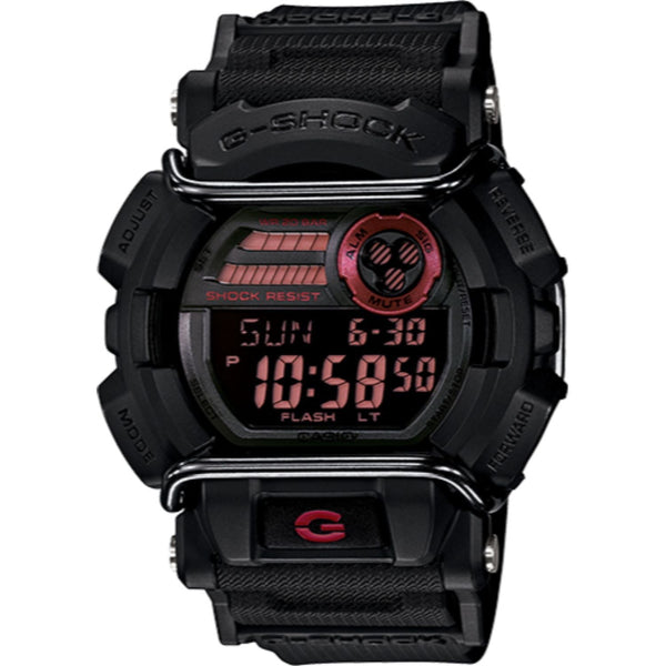 Casio G-Shock Digital Quartz Flash Alert World Time Black Resin Watch GD400-1 EasyOptionXY LLC