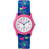 TIMEX TIME MACHINES? 29mm Butterflies and Hearts Elastic Fabric Kids Watch EasyOptionXY LLC
