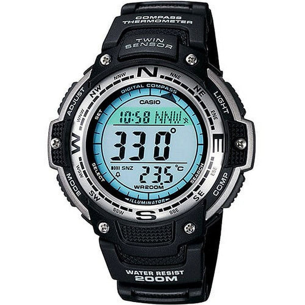 Casio Men's Classic Twin Sensor Digital Compass Watch SGW100-1V EasyOptionXY LLC