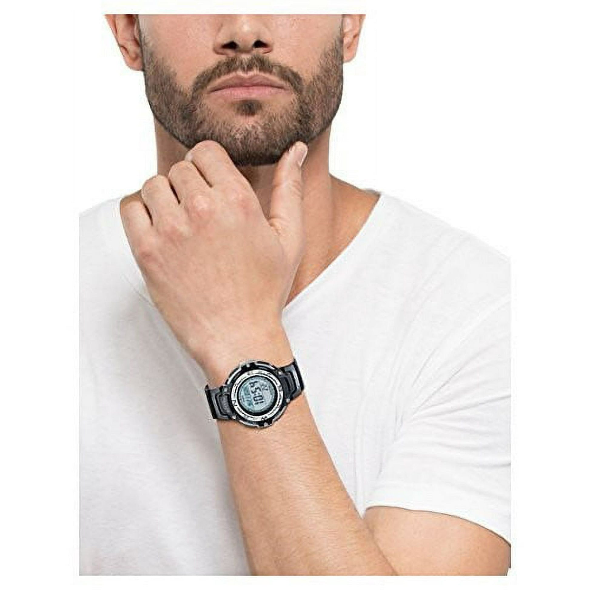 Casio Men's Classic Twin Sensor Digital Compass Watch SGW100-1V EasyOptionXY LLC