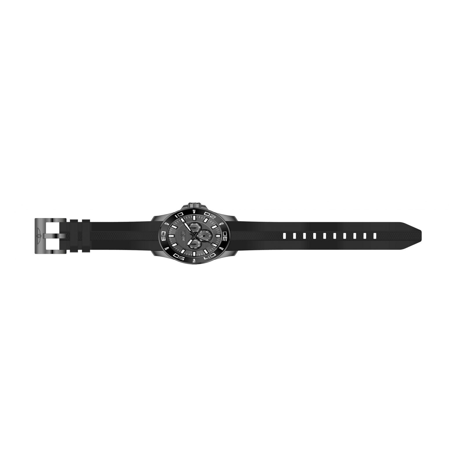Invicta 30112 Men's Pro Diver Chrono Grey Dial Black Strap Watch EasyOptionXY LLC
