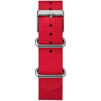 Timex x Peanuts Unisex Weekender 38mm Watch – Snoopy with Red Fabric Slip-Thru Strap EasyOptionXY LLC