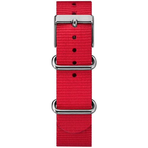 Timex x Peanuts Unisex Weekender 38mm Watch – Snoopy with Red Fabric Slip-Thru Strap EasyOptionXY LLC