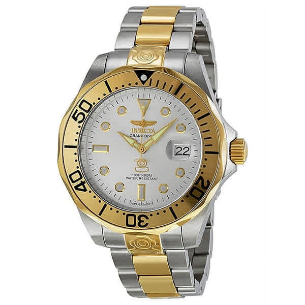 Invicta Pro Diver Grand Diver Automatic Silver Dial Men's Watch 3050 EasyOptionXY LLC