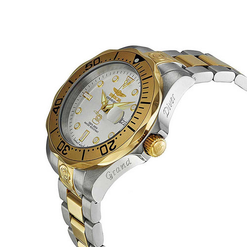 Invicta Pro Diver Grand Diver Automatic Silver Dial Men's Watch 3050 EasyOptionXY LLC