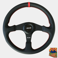 13.5'' MOJAB Flat Steering Wheel Leather/Suede MOJAB OFFROAD