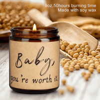 Candles Gift for Home Scented Long Lasting Jar Soy Candles for Relaxation 9oz 50Hour Burn Time for Women Birthday Graduation Housewarming Gifts EasyOptionXY LLC