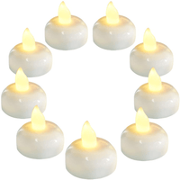 Homemory 24 PCS LED Floating Candles, Waterproof Tealights, Warm White Light - Wedding, Party, Centerpiece, Pool & SPA EasyOptionXY LLC