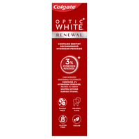 Colgate Optic White Renewal Toothpaste Whitening Toothpaste; Enamel Strength; 3 oz Tube EasyOptionXY LLC