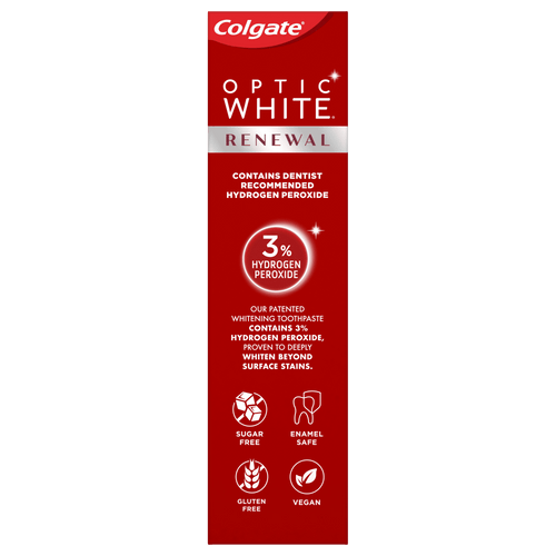 Colgate Optic White Renewal Toothpaste Whitening Toothpaste; Enamel Strength; 3 oz Tube EasyOptionXY LLC