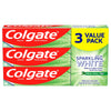 Colgate Sparkling White Natural Whitening Toothpaste; Mint Zing; 3 Pack EasyOptionXY LLC