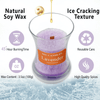 Lavender Scented Candles for Home-Jar candles 3.5 oz - Wooden Wick Candle-Candles Gift for Women -Aromatherapy candles EasyOptionXY LLC