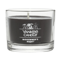 Yankee Candle Signature Votive Mini Candle Jar, Midsummer's Night Scent, Natural Soy Wax Blend Candle with Natural Fiber Wick, 1.3 OZ Glass Jar (Pack of 6) EasyOptionXY LLC