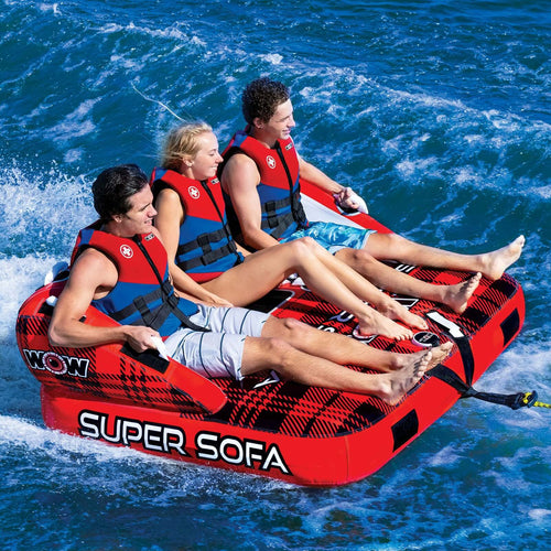 WOW Sports Super Sofa 1 to 3-Person Towable (21-1040) Jupiter Gear