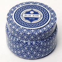Capri Blue Printed Travel Tin 9 Oz. - Blue Jean EasyOptionXY LLC
