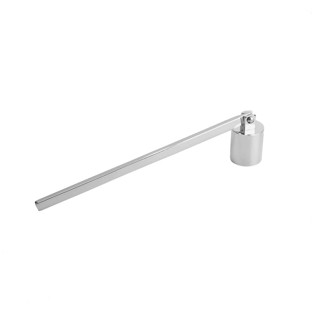 FAGINEY Candle Wick Trimmer, Straight Tube Shaped Candle Snuffer,Fashion Stainless Steel Straight Tube Shaped Candle Snuffer Wick Trimmer Cover Hand Tool EasyOptionXY LLC