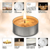 Ohr Tea Light Candles - 50 Bulk Pack - White Unscented Travel, Centerpiece, De.. EasyOptionXY LLC