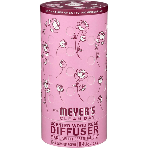 Mrs. Meyer's Clean Day Wood Bead Diffuser with Essential Oils, Peony Scent EasyOptionXY LLC