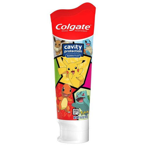 Colgate Kids Fluoride Anticavity Toothpaste; Bubble Fruit Flavor; 4.6 oz EasyOptionXY LLC