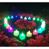 24 Pcs Flameless Tealight Candles with Colorful Lights, A Great Choice Heighten The Festive Atmosphere, Battery Operated Colored Fake Candles, No Flickering Light EasyOptionXY LLC