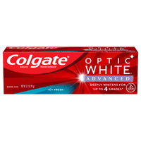 Colgate Optic White Advanced Teeth Whitening Toothpaste; Icy Fresh; 3.2 oz EasyOptionXY LLC