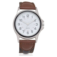 George Unisex 2.75" Wristwatch, Brown (WMM5001WM1) EasyOptionXY LLC