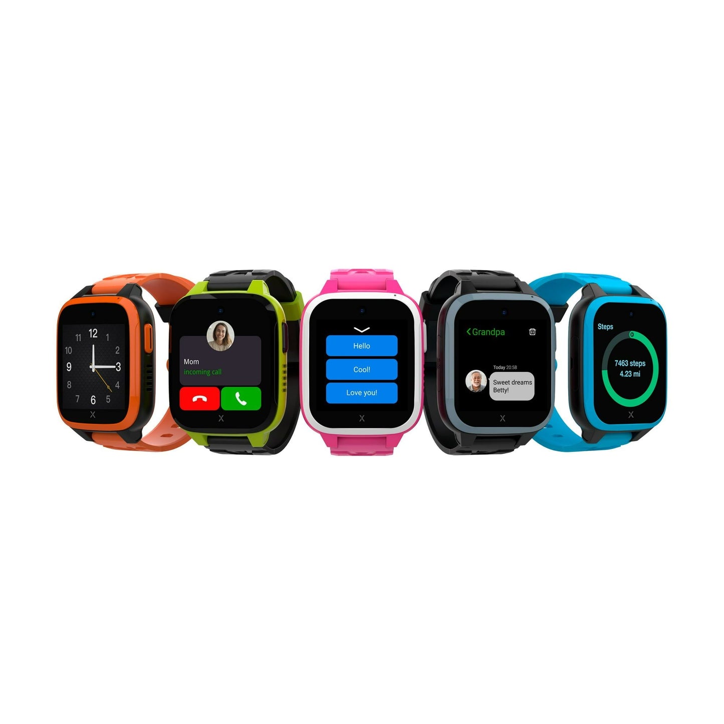 Xplora XGO3 Smart Watch Cell Phone with GPS Tracker for Children - Black EasyOptionXY LLC