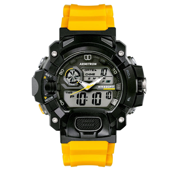 Armitron Unisex Sport Yellow Black Digi EasyOptionXY LLC