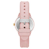 Time and Tru Pink Silicone Strap Round Pink Dial Pink Metalic Bezel Ladies Watch EasyOptionXY LLC