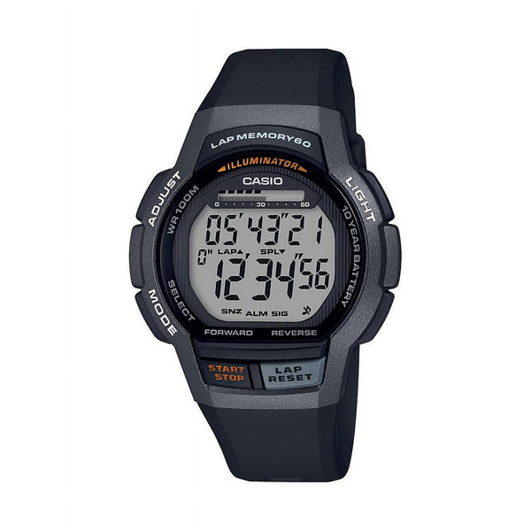 Casio Men's 60-Lap Runner's Watch - Black WS1000H-1AV EasyOptionXY LLC