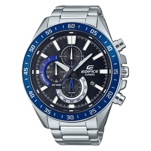 Casio Men's Edifice Chronograph Stainless Steel Watch EFV620D-1A2V EasyOptionXY LLC