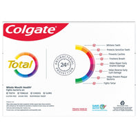 Colgate Total Whitening Toothpaste Gel; Mint; 3 Pack; 5.1 oz Tubes EasyOptionXY LLC