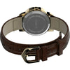 Timex Ladies' Dress Brown Leather Strap EasyOptionXY LLC