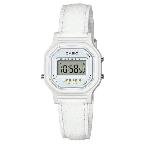 Women's Casual Digital Watch, White LA11WL-7A EasyOptionXY LLC