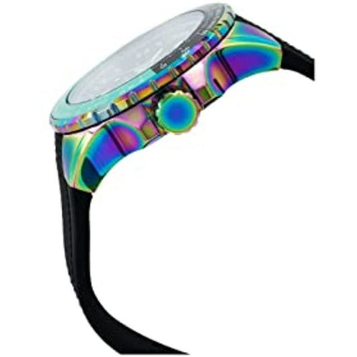 Invicta Men's 37033 Aviator Quartz Black Silicone Strap Chronograph Black Dial Watch EasyOptionXY LLC