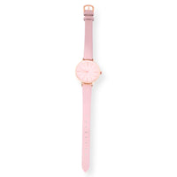 Time and Tru Adult Female Rose Gold Tone Etched Dial Watch (42010WML) EasyOptionXY LLC