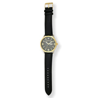 U.S. Polo Assn. Adult Male Classic Watch with Gold Bezel (USC50586WM) EasyOptionXY LLC