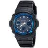 Casio G-Shock Chrono Ana-Digi Solar Atomic 200m Black Resin Watch AWGM100A-1A EasyOptionXY LLC