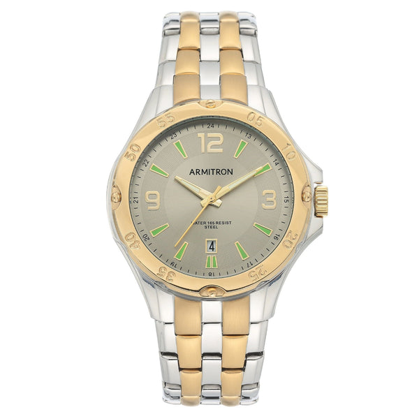 Armitron Men's Two-Tone and Silver Calendar Dress Watch EasyOptionXY LLC