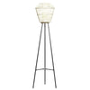 DecMode 13"W, 55"H Metal Natural Candle Lantern, White, 1 - Piece EasyOptionXY LLC