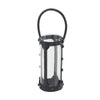 Decmode Modern 12 X 6 Inch Cylindrical Metal And Glass Candle Lantern EasyOptionXY LLC