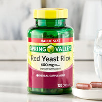 Spring Valley Red Yeast Rice Supplement; 600 mg; 120 Count EasyOptionXY LLC