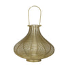DecMode Gold Outdoor Hanging Lantern EasyOptionXY LLC