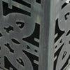 Noble House Parkman Iron Large Handcrafted Decorative Lantern, Black Patina EasyOptionXY LLC